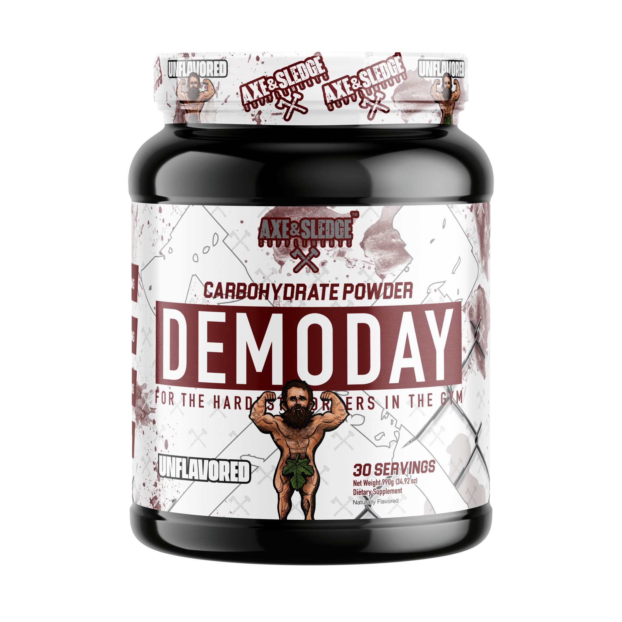 Axe & Sledge Demo Day Carbohydrate Powder - Premium Workout & Recovery Supplement for Athletes & Bodybuilders - Ideal for Pre/Post-Workout & Muscle Recovery