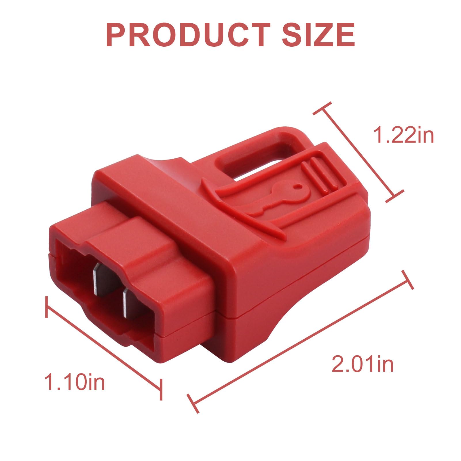 311280001 Start Key (Fuse Key) Replacement for Ryobi 40V Lawn Mower Models P1100, RY40104, RY40108, RY40109 - Compatible with Ryobi 40V Battery System | Perfect for Lawn Maintenance and Garden Care