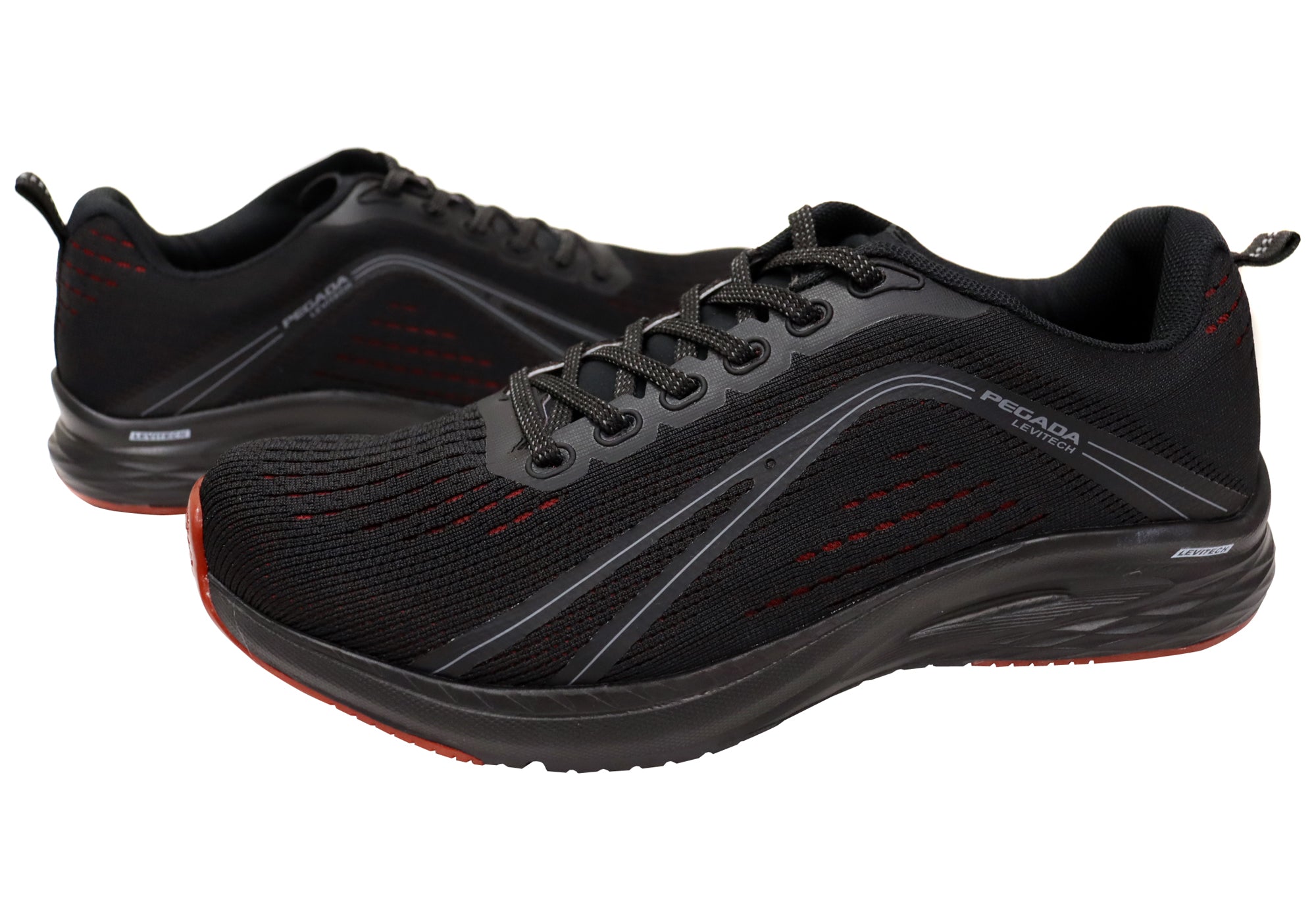 Pegada Annex Men's Comfortable Athletic Running Shoes - Lightweight Breathable Sneakers for Walking, Gym & Workout - Made in Brazil