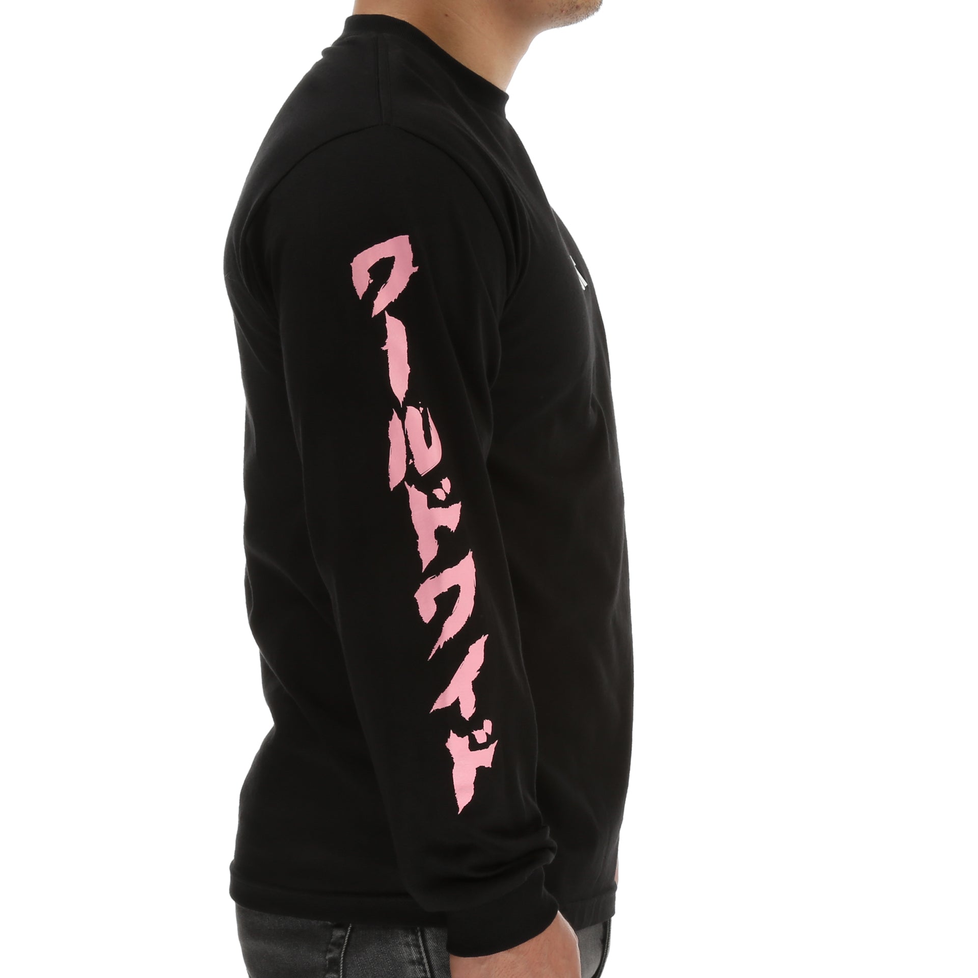 Huf Asa Long Sleeve T-Shirt for Men - Black | Comfortable Streetwear & Casual Wear for Everyday Outfits