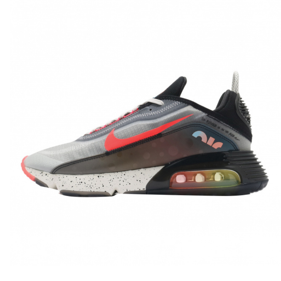 Nike Air Max 2090 Running Shoes - Infrared Black White Colorway - Lightweight Cushioned Sneakers for Men & Women - Perfect for Jogging, Gym Workouts & Casual Wear