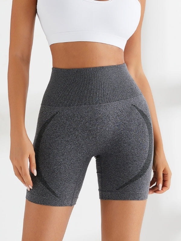 ZASUWA Women's High Waisted Scrunch Butt Lifting Gym Shorts - Spandex Workout Booty Shorts for Yoga, Running & Fitness