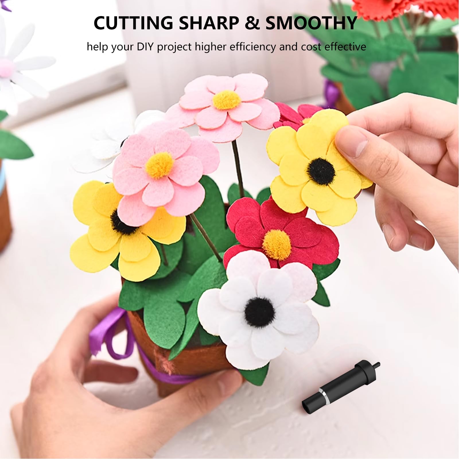 Cricut Deep Cut Blade 60° - Compatible with Maker 3/4, Explore 3/4, Air 2/Air, One & Venture - Premium Replacement Blade for Cutting Leather, EVA Foam, Aluminum Foil & Magnetic Sheets - Perfect for DIY Crafts, Scrapbooking & Vinyl Projects
