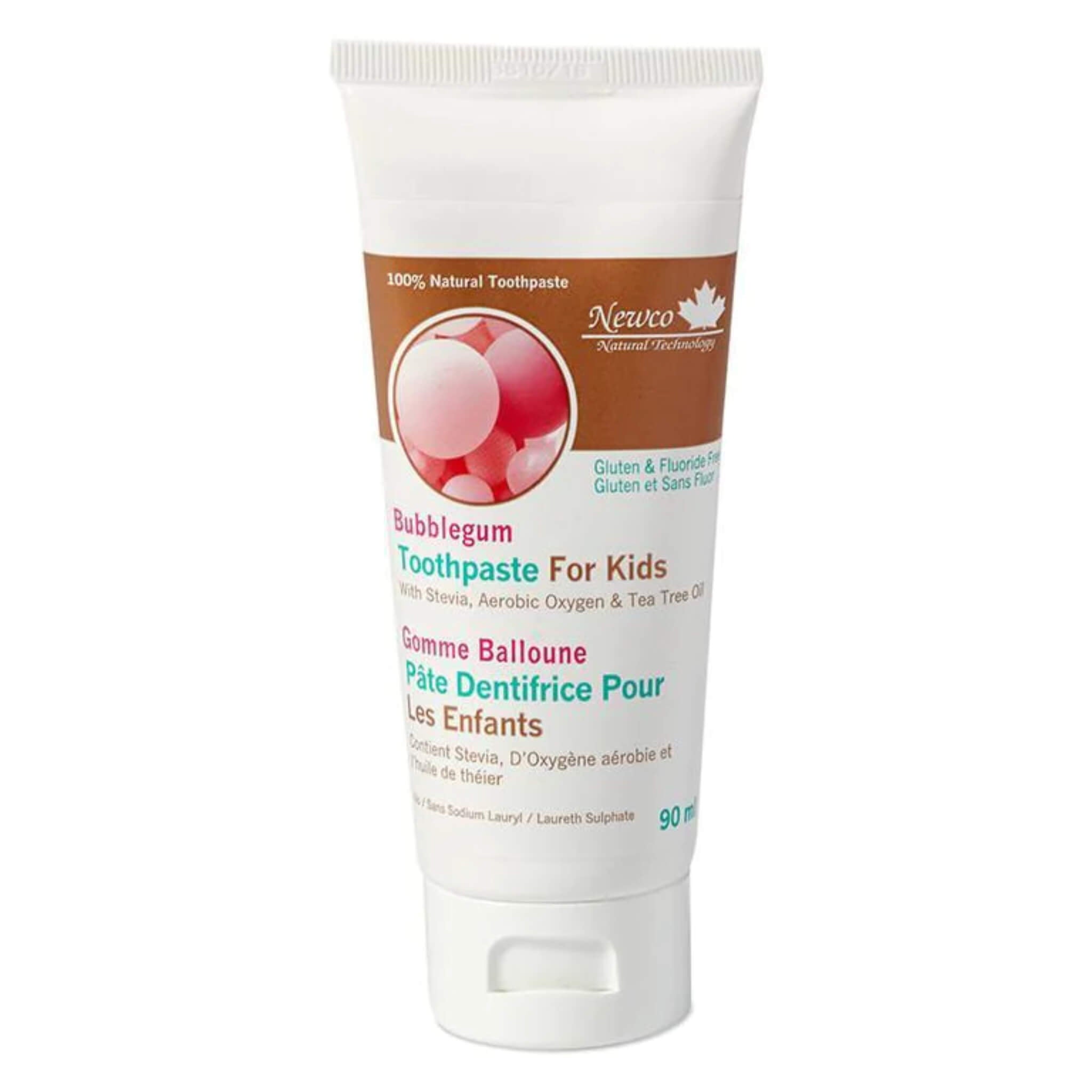 Natural Kids Toothpaste for Cavity Prevention - Safe & Fluoride-Free for Children's Oral Care - Perfect for Daily Brushing & Travel