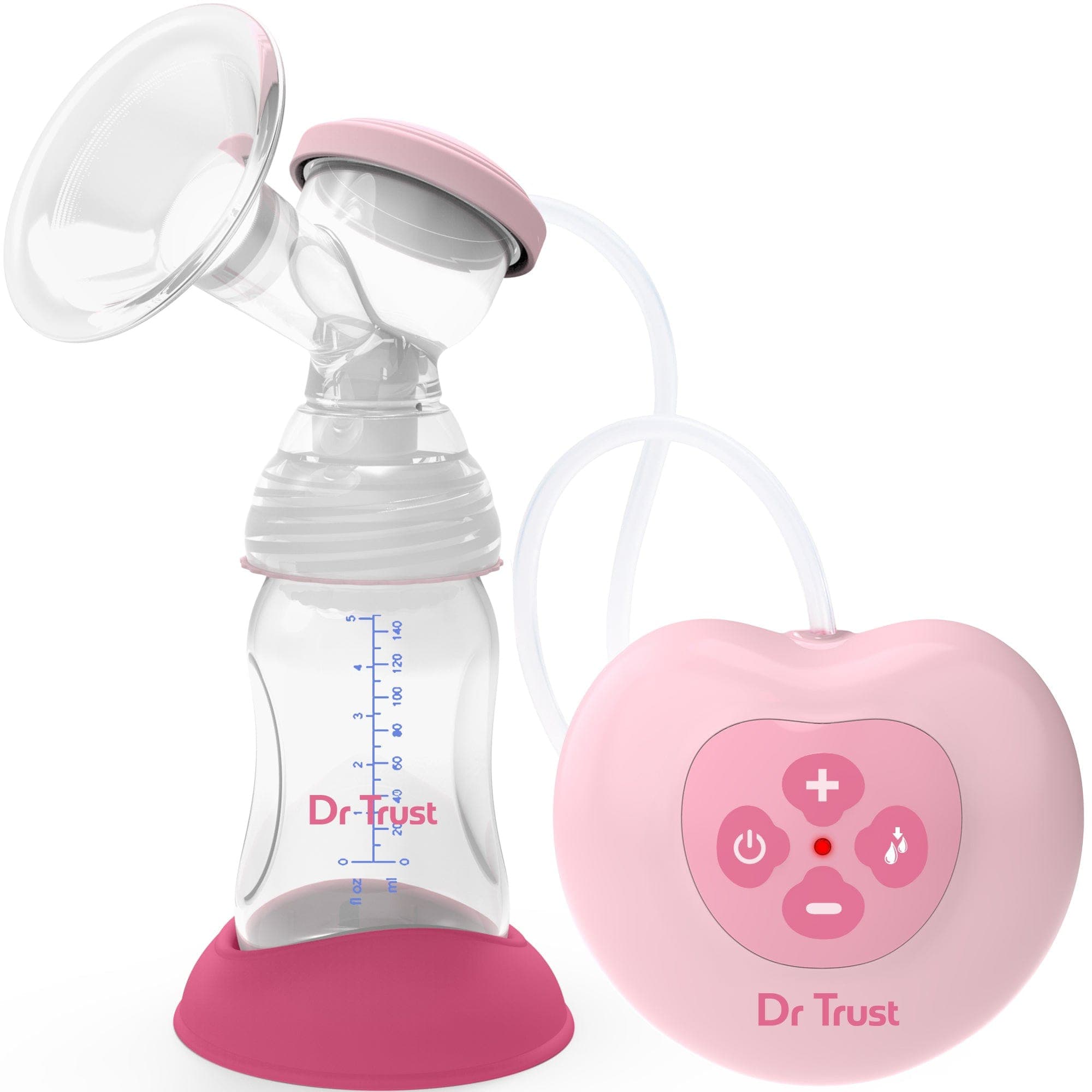 Dr Trust USA Electric Breast Pump - Hands-Free, Portable & Rechargeable for Comfortable Baby Feeding - Perfect for Travel, Work & On-The-Go Moms