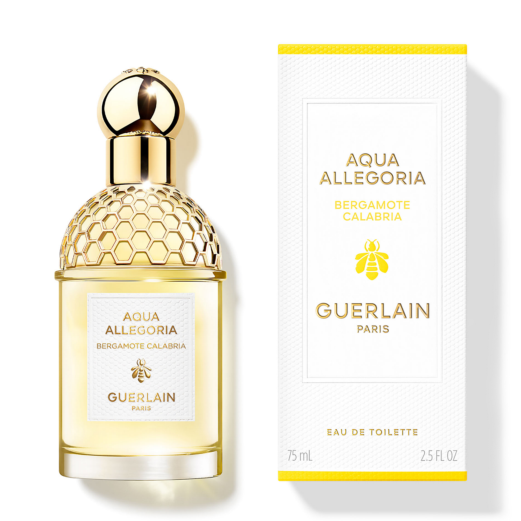 Guerlain Aqua Allegoria Bergamote Calabria Eau de Toilette 75ml - Fresh Citrus Scent for Women, Daytime Wear & Summer Fragrance