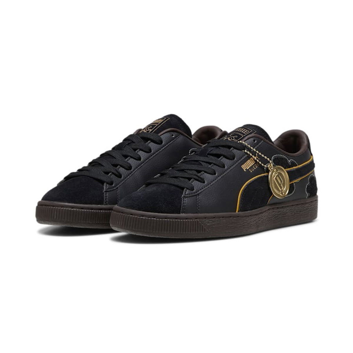 ONE PIECE Suede 4 'Black Beard' Sneakers - Premium Anime Inspired Shoes for Men | Perfect for Cosplay, Anime Conventions & Streetwear Fashion