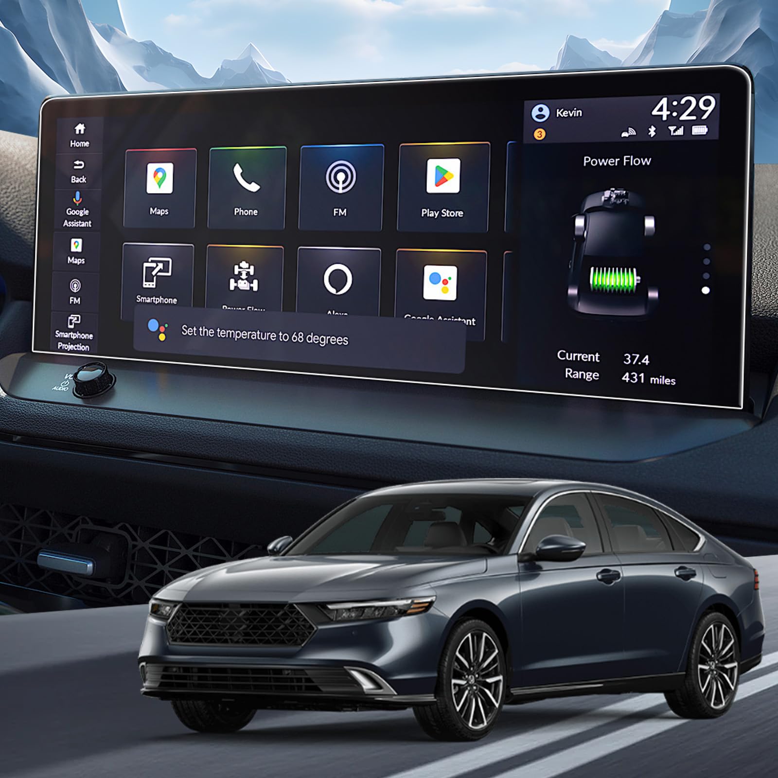2024-2025 Honda Accord Hybrid/Sport/EX-L/Sport-L/Touring 12.3