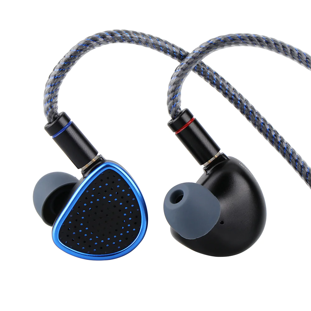 Raptgo x HBB Hook X Open Back Planar Magnetic Piezoelectric Universal IEM Earphones - Premium Audiophile Earbuds for Studio Monitoring, Gaming & Music Listening