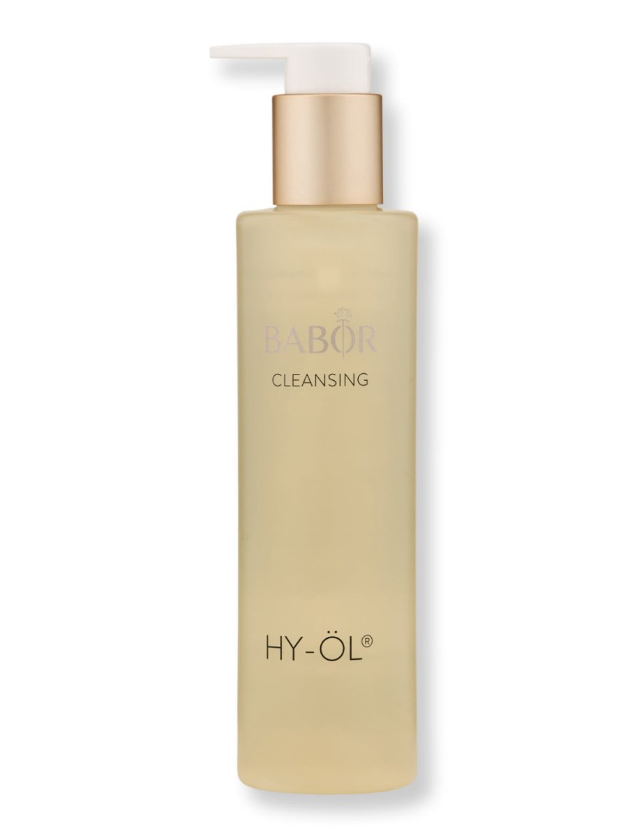 Babor HY-OL Oil Cleanser 200ml - Gentle Facial Cleansing Oil for Dry & Sensitive Skin | Remove Makeup & Impurities | Perfect for Daily Skincare Routine & Travel