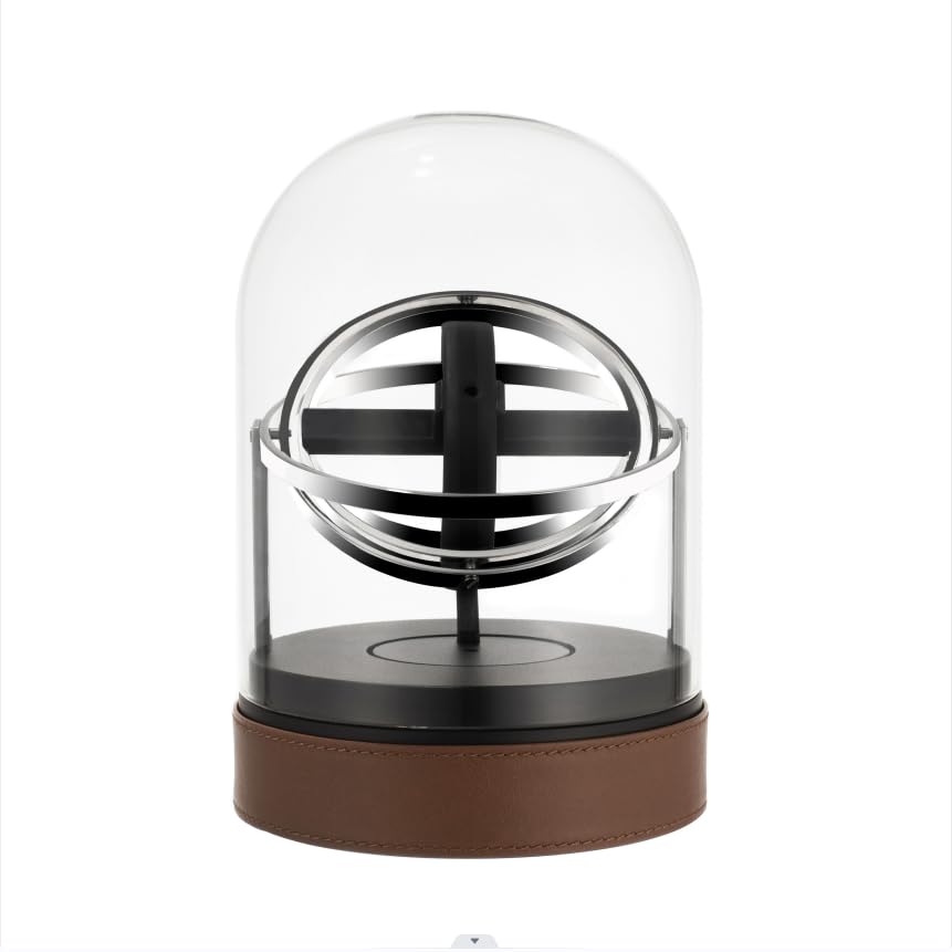 Orbit Watch Winder with 5000mAh USB Rechargeable Power Bank - Automatic Watch Winder for Men, Luxury Birthday Gift for Him, Perfect for Watch Collectors & Travel Use