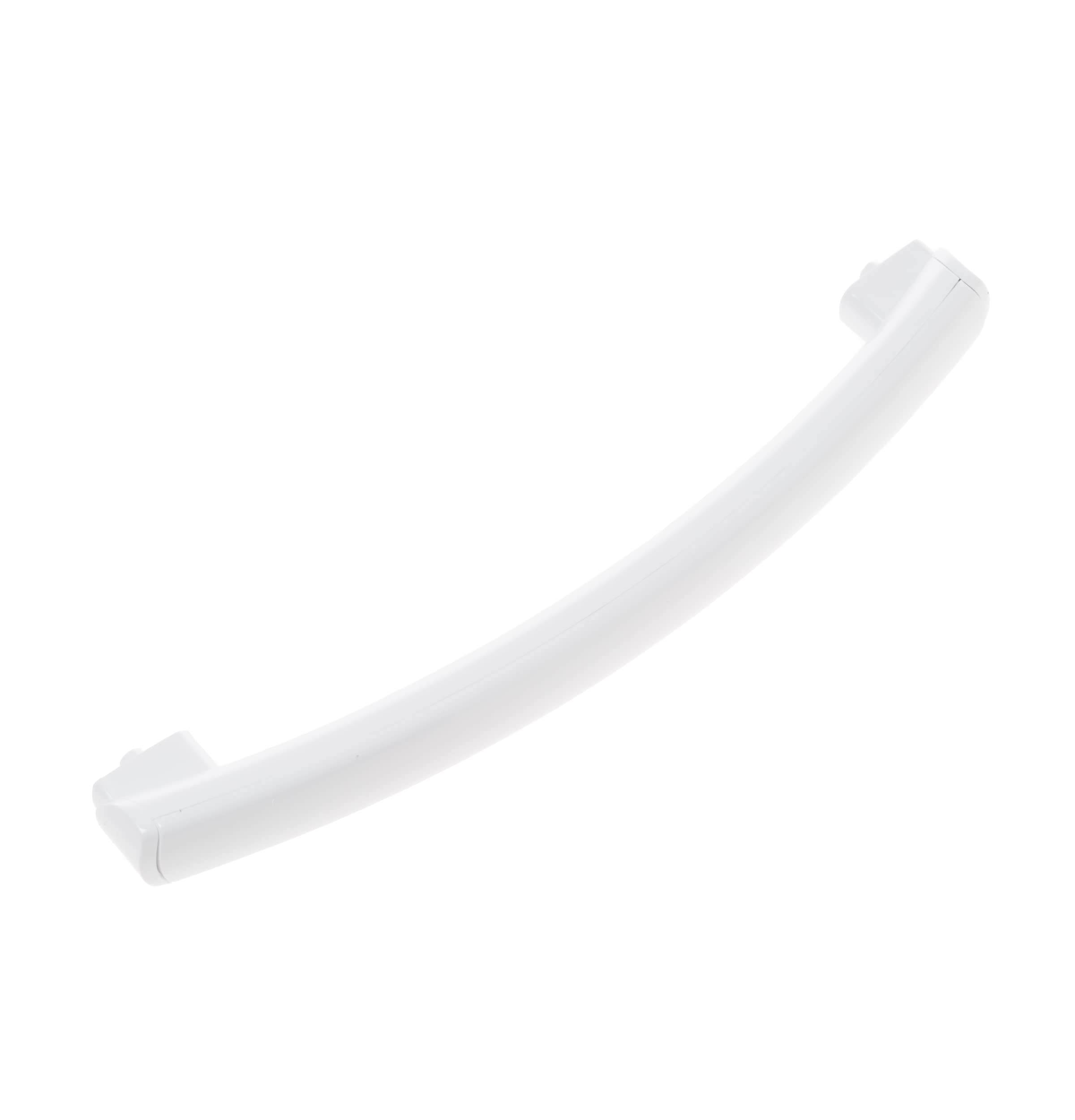 GE Appliances WB15X24436 White Microwave Door Handle Replacement - Compatible with Select GE Microwave Models - Perfect for Kitchen Repairs & Upgrades
