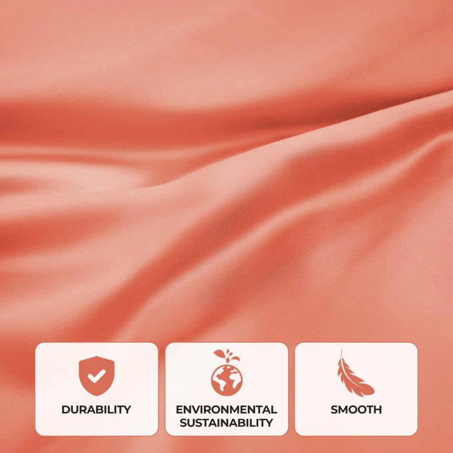 Premium 300 Thread Count Modal Bed Sheet Set from Beechwood - Deep Pocket Fitted Sheets for Queen/King Size Beds - Ultra Soft & Breathable Bedding for All-Season Comfort