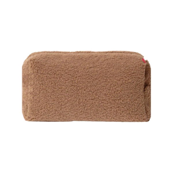 Maybelline Teddy Bear Pouch - Cute Plush Makeup Bag for Women & Girls | Perfect Gift for Birthdays, Valentine's Day & Travel Organizer