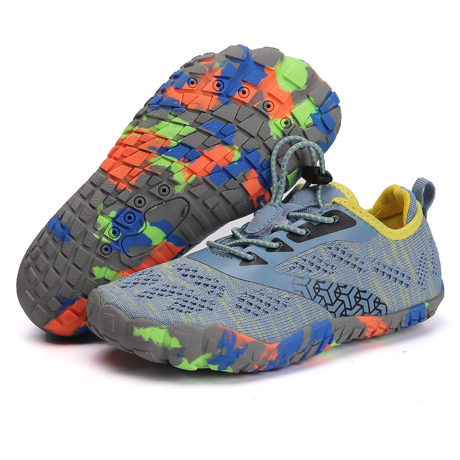 DimaiGlobal Kids Barefoot Shoes - Breathable Trail Running Sneakers for Boys & Girls (Toddler to Big Kid) - Perfect for Outdoor Play, Sports & School Activities