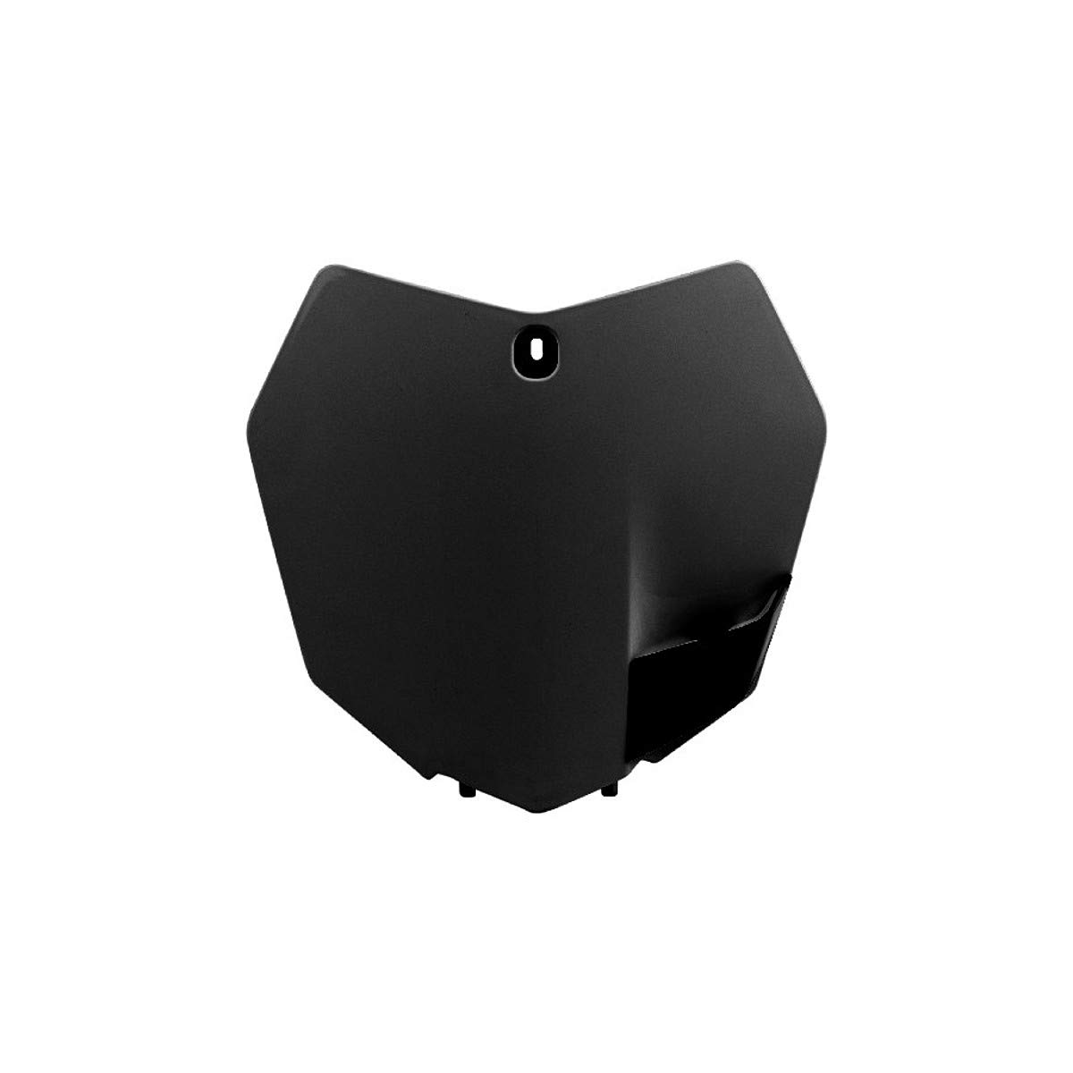 Polisport Front Number Plate - Red Dirt Bike MX ATV Motorcycle Racing Accessory for Off-Road Trail Motocross Competition