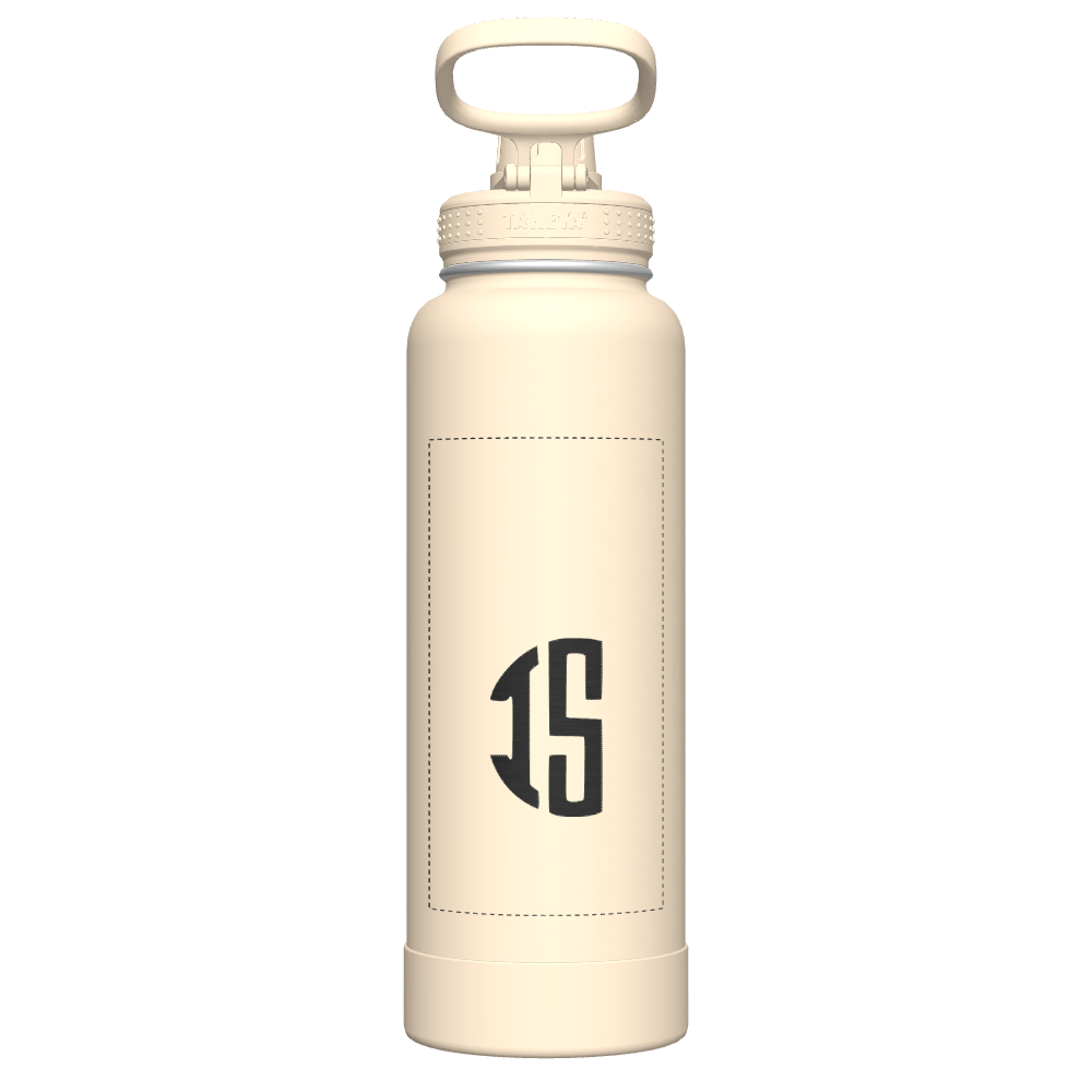 40oz Leak-Proof Bottle Spout Lid for Oat Milk - Customizable & BPA-Free - Perfect for Smoothies, Coffee, and On-the-Go Hydration