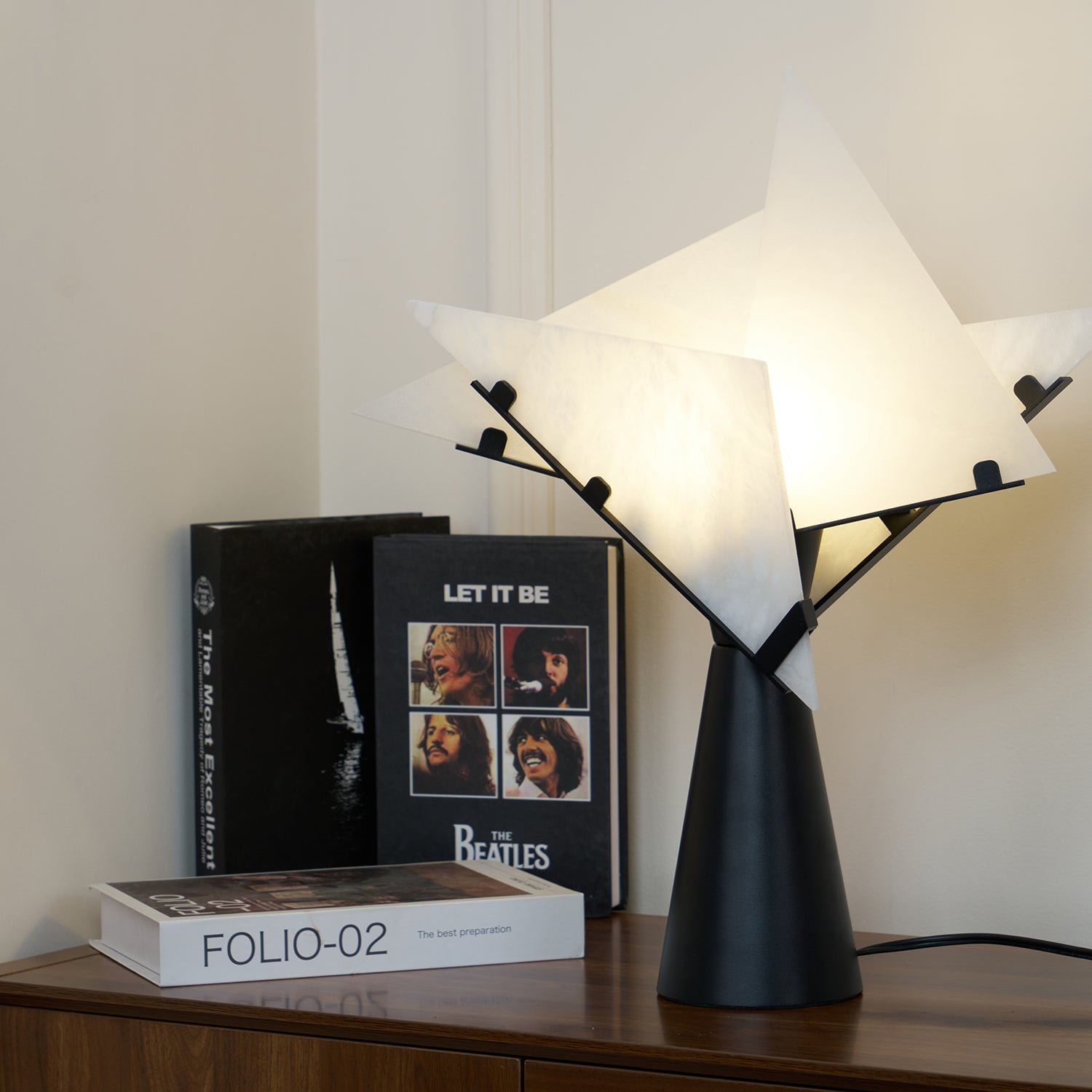 Pierre Chareau Style Modern Table Lamp - Adjustable LED Desk Light for Home Office, Bedroom & Living Room Decor - Perfect for Reading, Working & Ambient Lighting