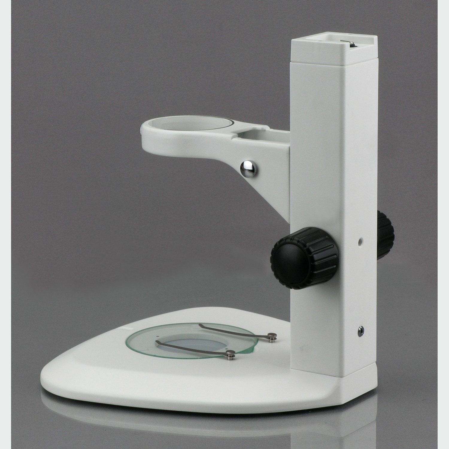 Professional Large Rounded Microscope Table Stand with Precision Focusing Rack - Ideal for Lab Research, Classroom Education & Scientific Observation