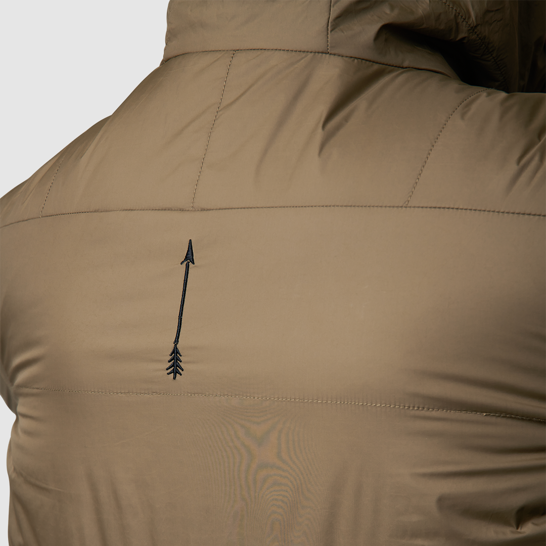 Men's Lightweight Tundra Jacket - Coyote Brown Color - Waterproof & Windproof Outdoor Jacket for Hiking, Camping & Winter Activities
