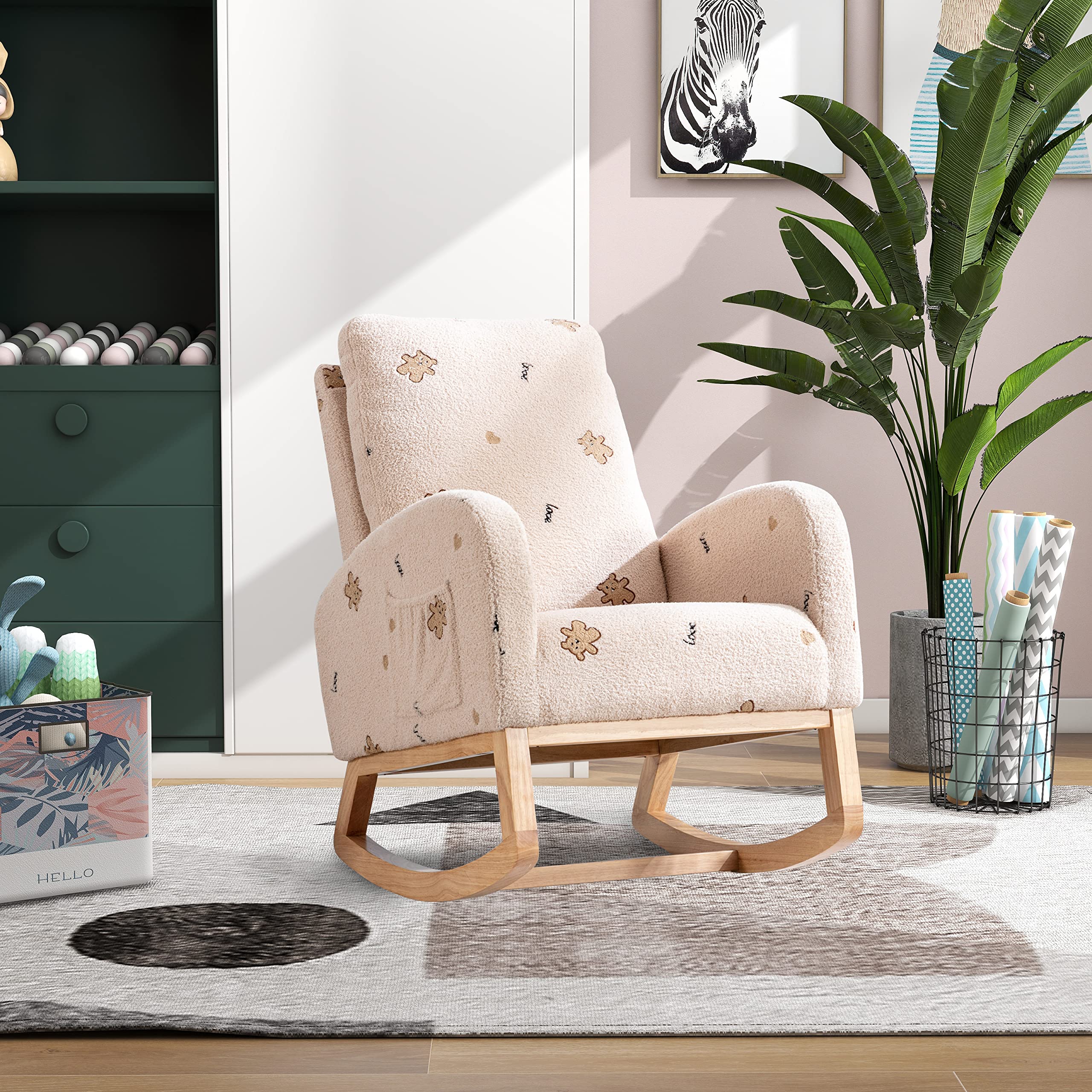 Mid Century Modern Rocking Chair - 26.8