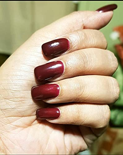 PERPAA® 12 Colors Long-Lasting Quick-Dry Gel Nail Polish Set - Maroon, Nude, Red, Deep Red, Pink, Black, Clear, White, Purple, Gray | Salon Quality DIY Manicure at Home | Perfect for Parties, Weddings, Holidays & Everyday Wear