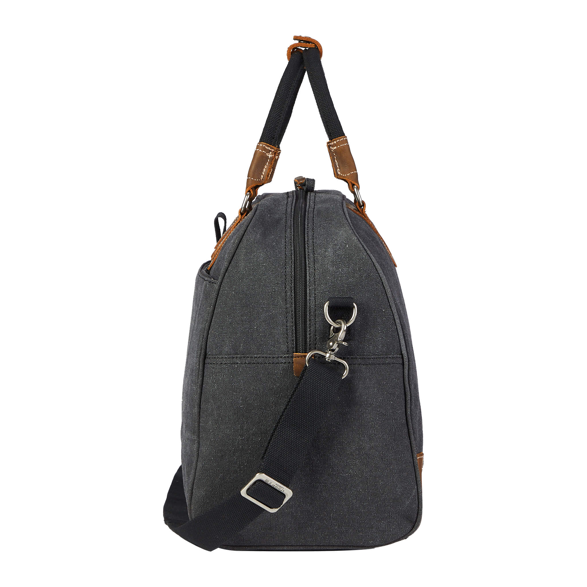 TRP0263 Troop London Classic Canvas Holdall - Large Durable Travel Duffel Bag for Gym, Weekend Trips & Outdoor Adventures | Water-Resistant Carryall with Spacious Storage
