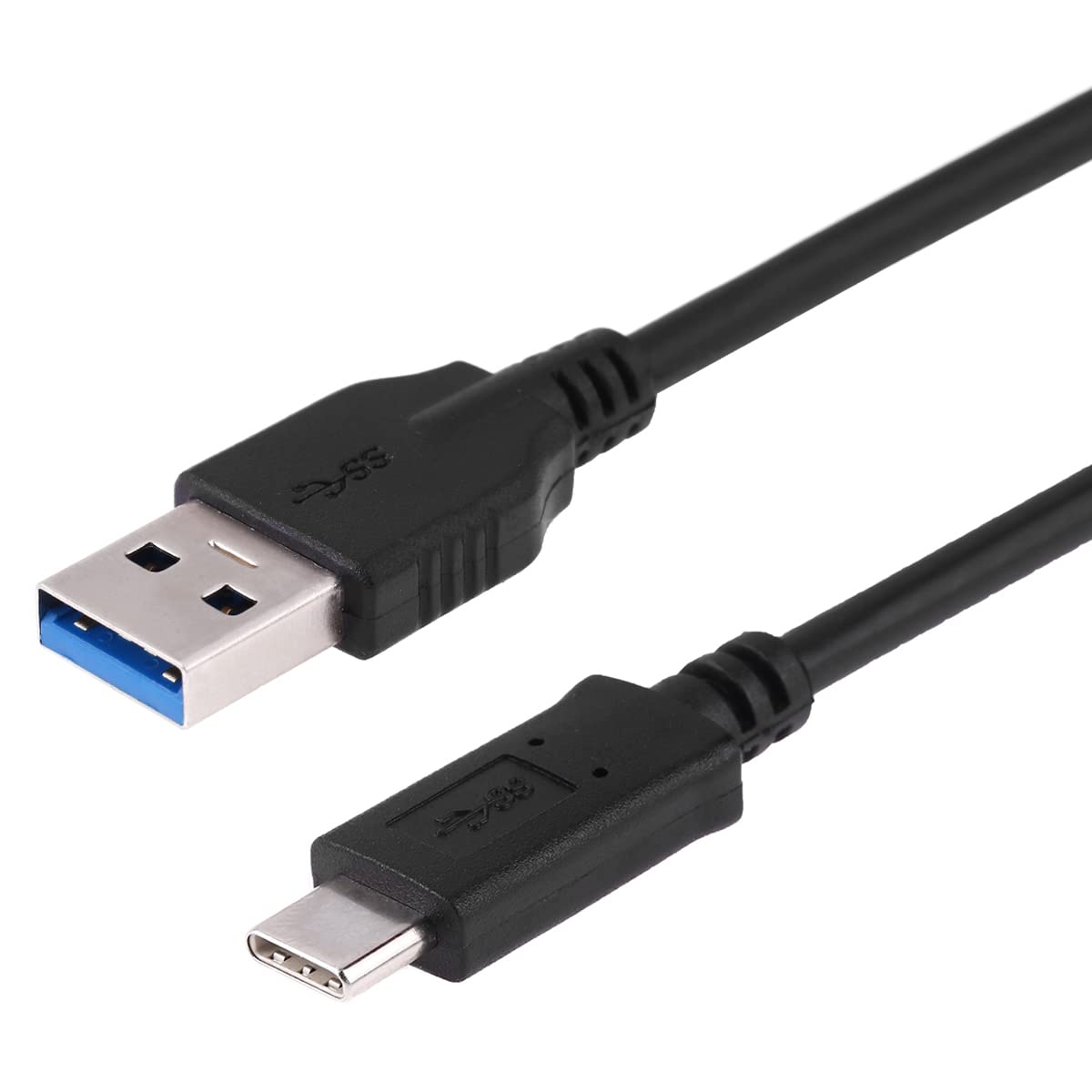 Premium USB C to USB 3.0 Cable - 3.1 Gen 2 Fast Charging & Data Sync for Smartphones, Tablets, External HDD (1m/3.3ft, Black) - Perfect for Travel, Office & Home Charging