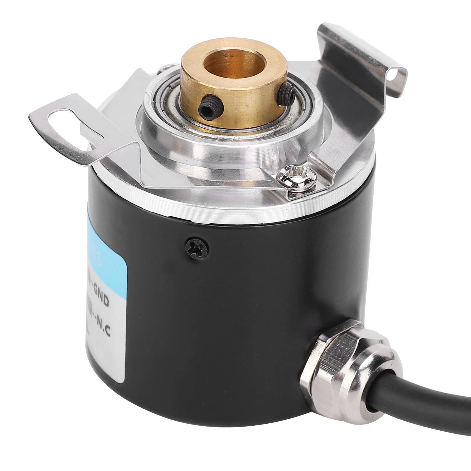 Fafeicy AB 2-Phase Encoder | DC 5-24V Hollow Shaft Rotary Encoder | 6-8mm AB 2 Phase Quadrature Encoder for Office Automation & Industrial Engineering (100B) | Perfect for CNC Machines, Robotics & Motion Control Systems