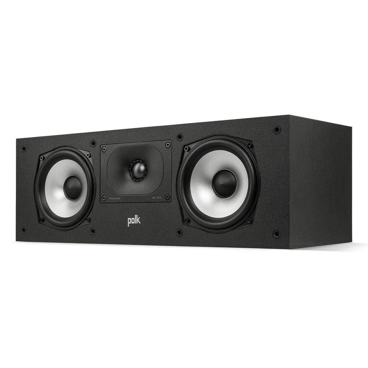 Polk Monitor XT30 High Resolution Center Channel Speaker - Premium Home Theater Sound for Movies, Music & Gaming