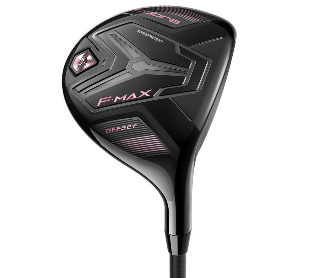 Cobra Golf 2020 F Max Fairway 5 Wood 5W Ladies Right Handed Golf Club - 23.0° Loft, Lilac & Black, Women's Flex Shaft - Perfect for High Launch & Forgiveness on the Fairway