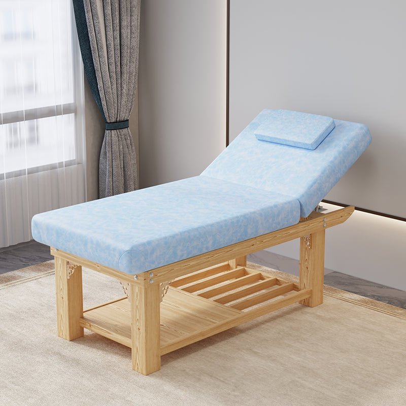 Premium Wooden Massage Table - Portable & Adjustable for Spa, Salon, and Home Use - Relaxing Full Body Massage Bed for Professionals & Personal Wellness