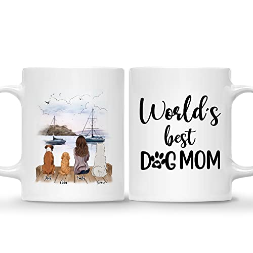 3 dogs - World's Best Dog Mom