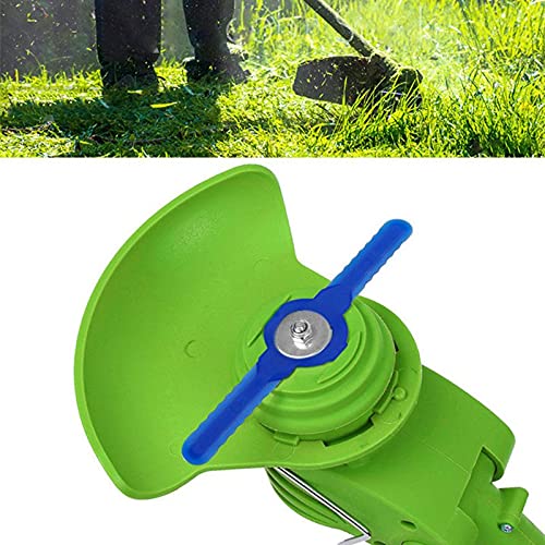 5 Pack Plastic Lawn Mower Blades - Durable Grass Trimmer Head Replacement Cutter for Garden Tools (Blue) | Compatible with Most Lawn Mowers & Perfect for Yard Maintenance, Landscaping & DIY Gardening Projects