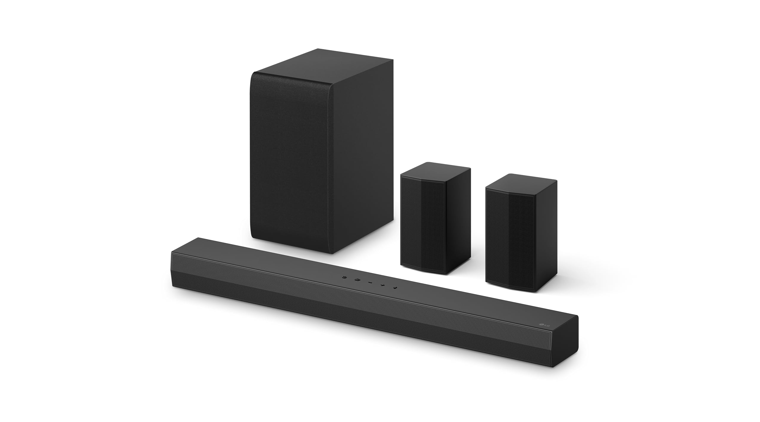 LG S40TR 4.1 Channel Home Theater Soundbar System with Wireless Subwoofer & Rear Speakers - Dolby Audio, AI Sound Pro, WOW Interface (2024 Amazon Exclusive) for Living Room & Home Entertainment