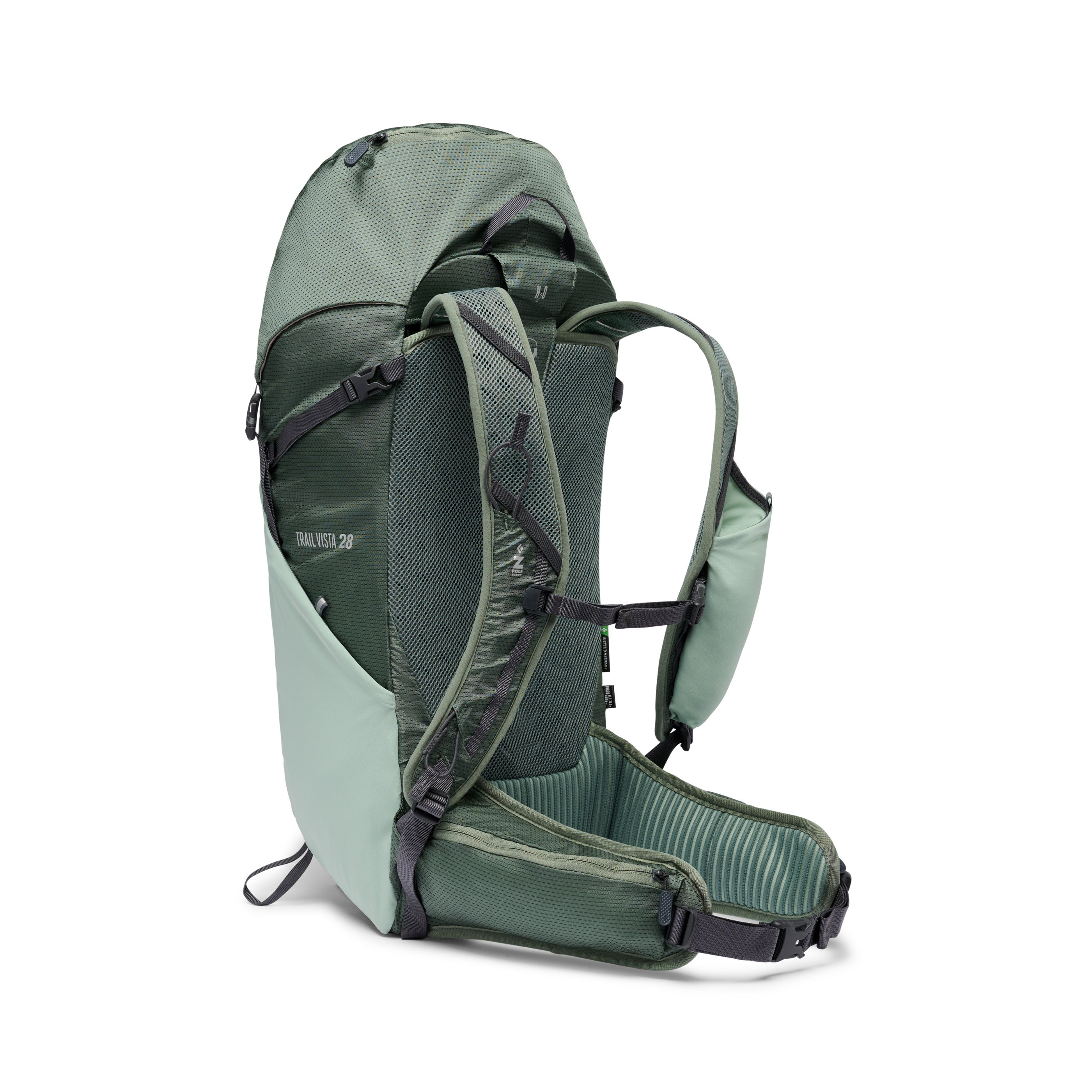 Trail Vista 28 Backpack - Lightweight Hiking Daypack with Water-Resistant Material & Multiple Pockets for Outdoor Adventures, Camping, and Travel