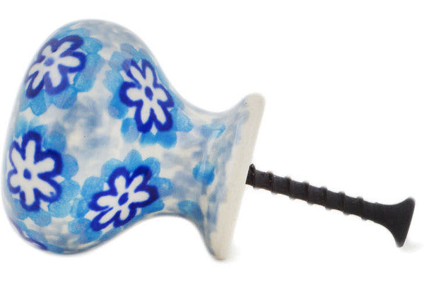 1-3/8 Inch Azul Field Drawer Knob - Vintage Style Cabinet Hardware for Dressers, Nightstands & Furniture (Set of 1) - Perfect for Bedroom, Bathroom & Kitchen Cabinets