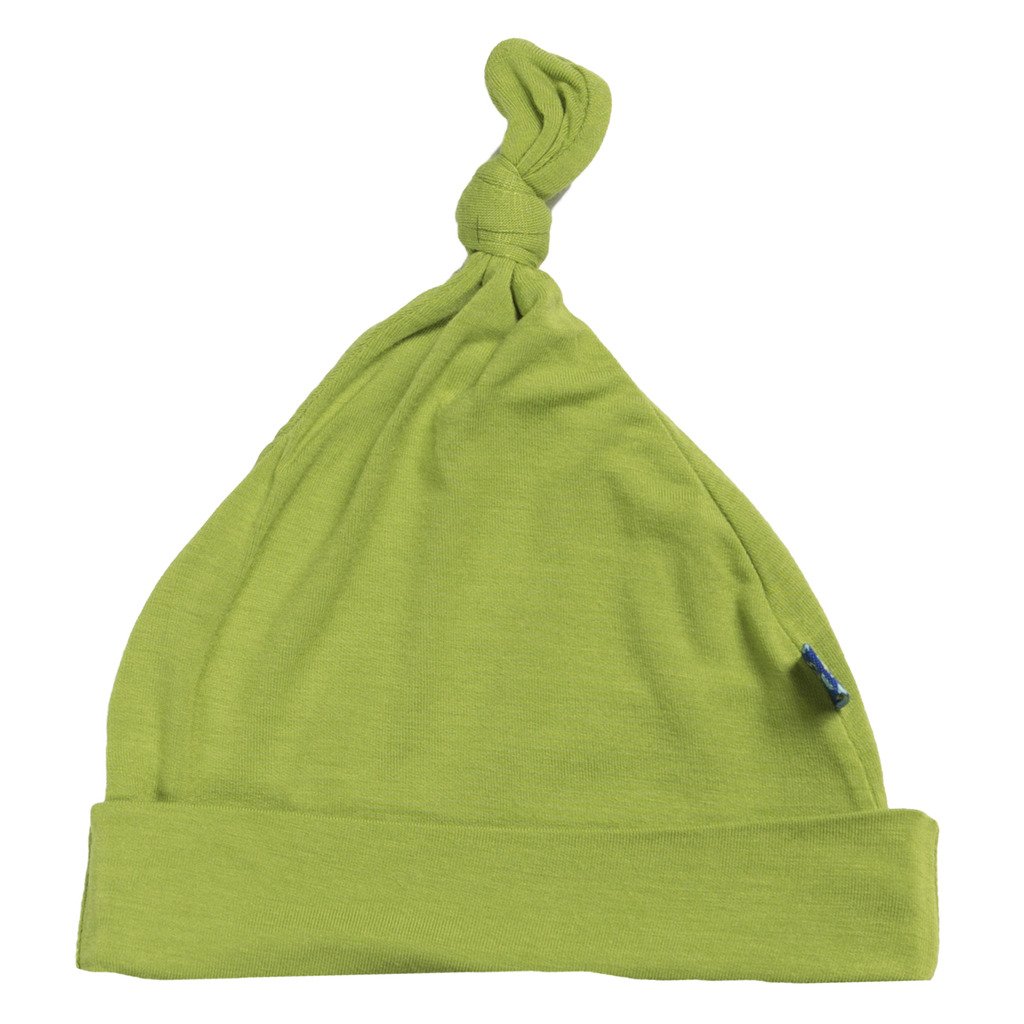 KicKee Pants Baby Boys & Girls Cotton Single Knot Hats - Soft Newborn Infant Headwear for Photoshoots, Outings & Nursery Essentials