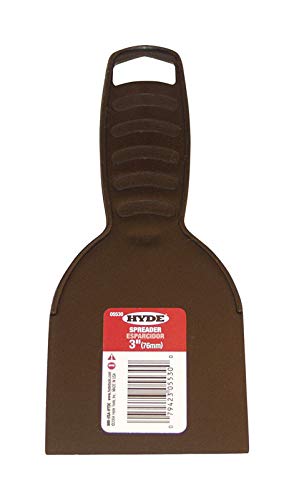Hyde 3-Inch Putty Knife - Premium Stainless Steel Scraper Tool for Drywall, Spackling, Paint Removal & DIY Projects - Perfect for Home Renovation & Professional Use