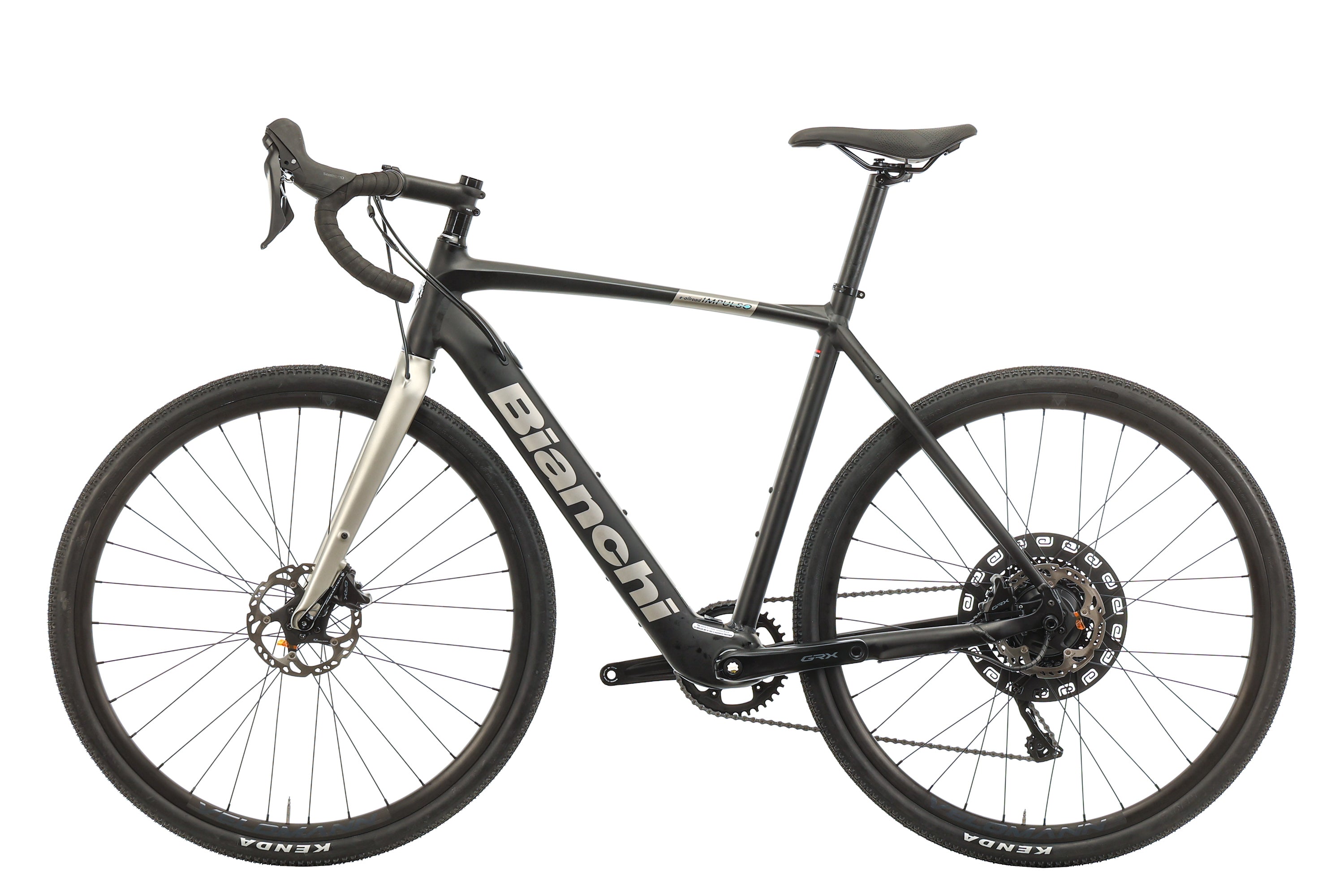 Bianchi E Impulso Gravel Electric Bike 2022 - Large Size | Perfect for Off-Road Adventures & Commuting