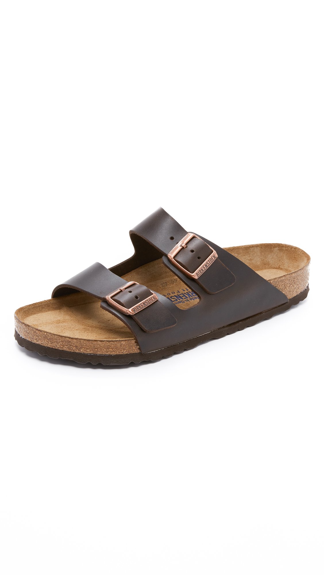 Birkenstock Women's Arizona Soft Footbed Sandals - Comfortable Leather Slides for Women, Gray Suede | Perfect for Casual Wear, Walking, and Everyday Comfort
