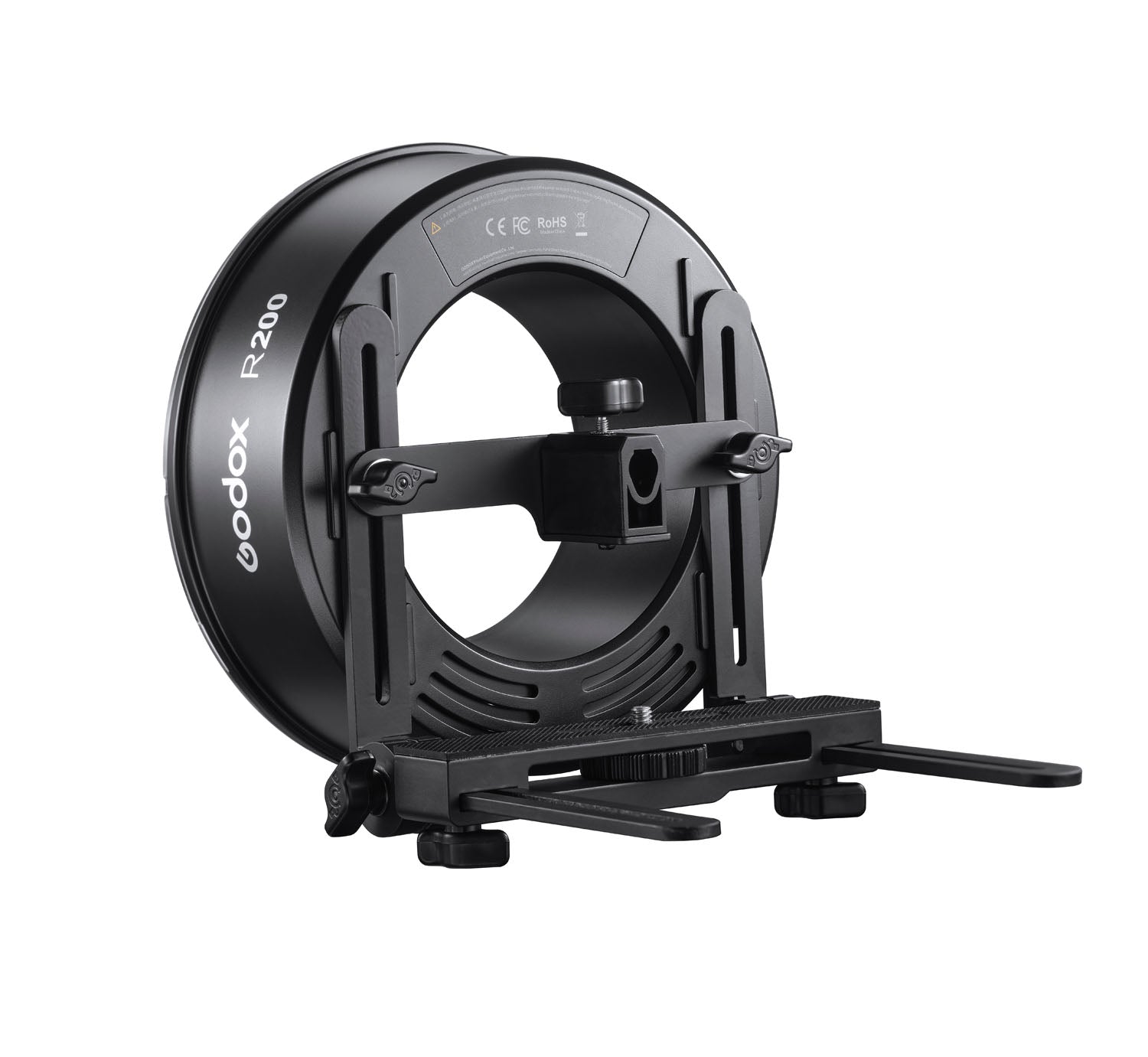 Godox R200 Ring Flash Head for AD200 & AD200Pro - Professional Ring Light for Portrait & Macro Photography - Perfect for Studio, Fashion, and Product Photography