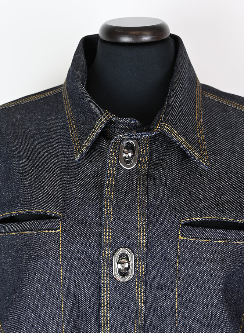 Bottega Veneta Denim Jacket Size 40 - Stylish Women's Fashion for Casual Outings & Date Nights