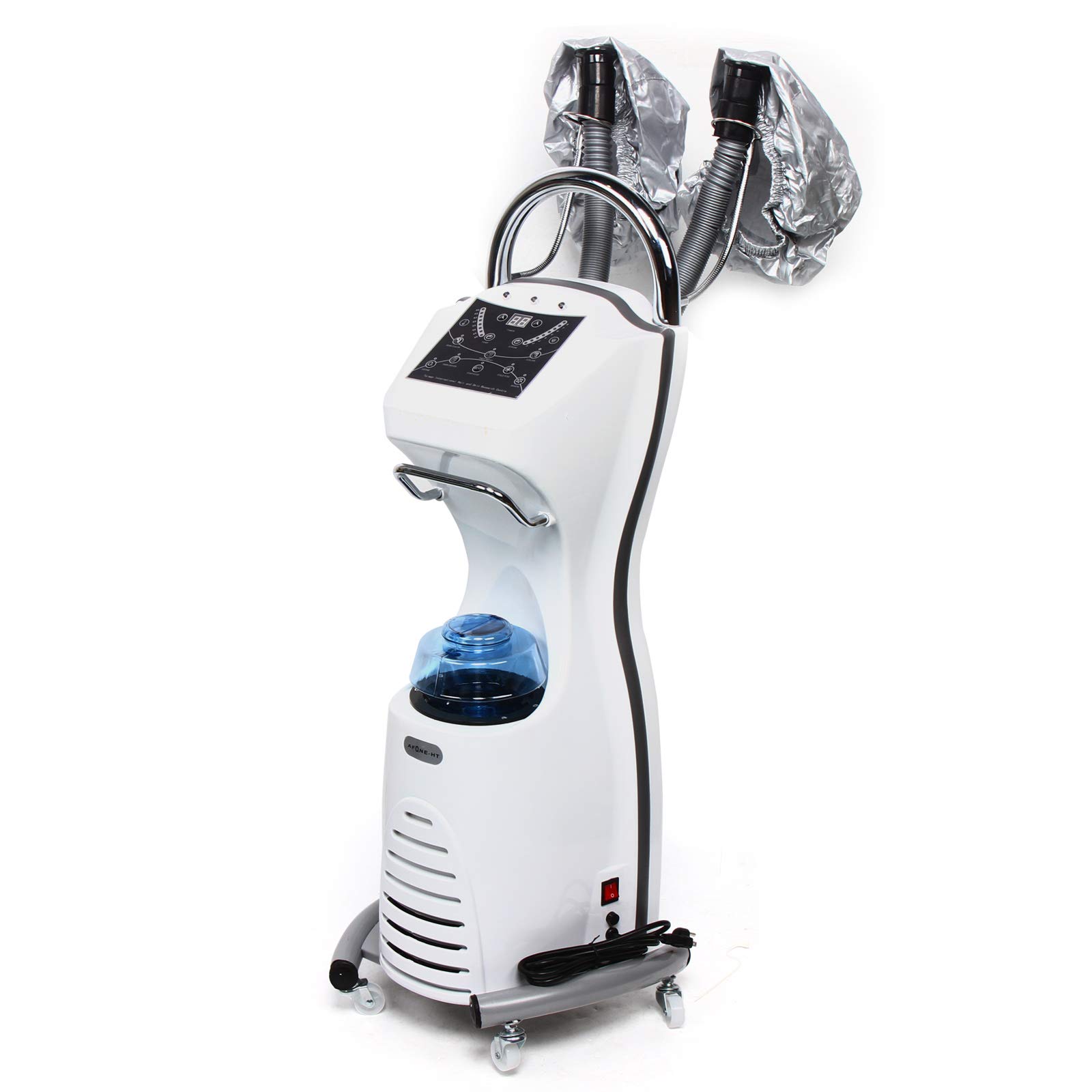Professional 7-in-1 Standing Hair Steamer with Hood - Salon & SPA Hair Color Processor, Hair Treatment & Drying Machine for Deep Conditioning at Home or Salon Use