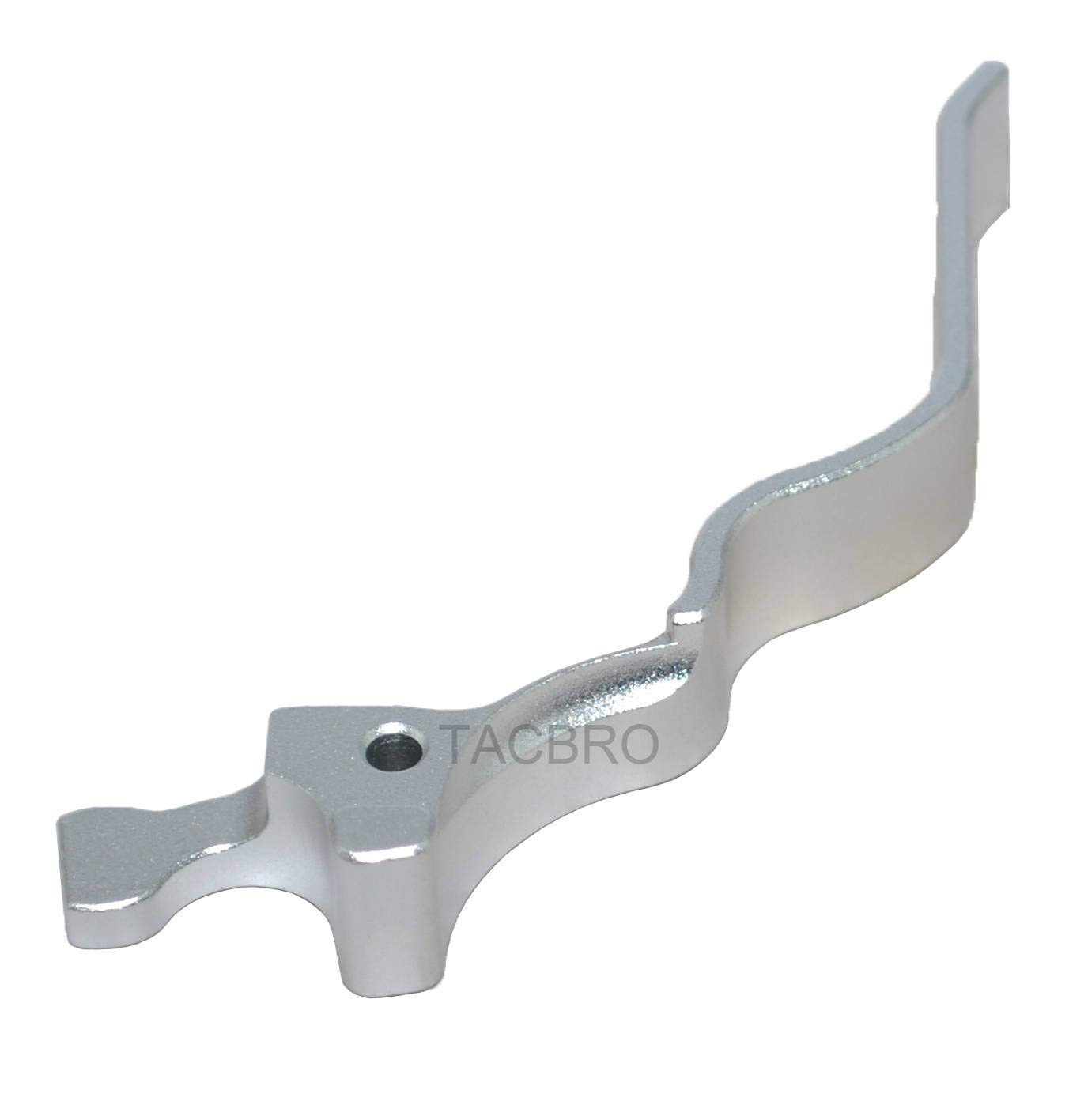 Ruger 10/22 Extended Aluminum Anodized Lever - Silver | Tactical Gun Accessory for Enhanced Shooting Performance | Perfect for Hunting, Target Practice & Firearm Upgrades