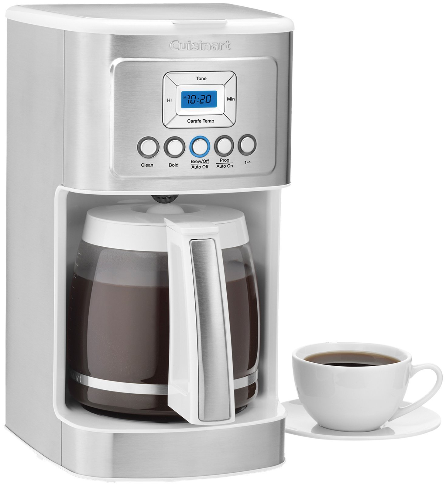 Cuisinart 2-Slice Toaster and 12-Cup Coffee Maker Combo Set - Perfect for Breakfast, Office, and Small Kitchen Spaces