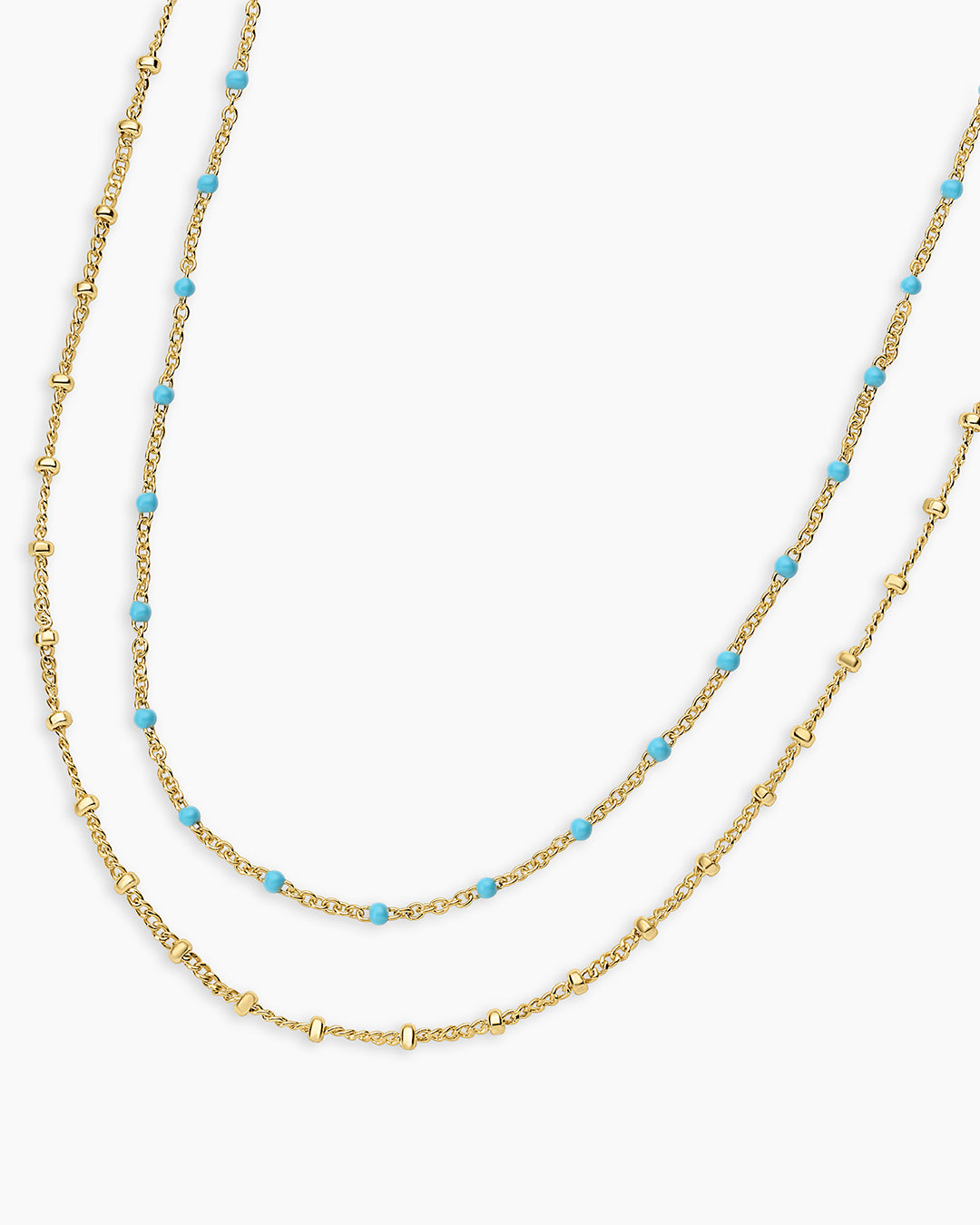 Elegant Capri Layer Necklace for Women - Trendy Layered Gold & Silver Chain Necklace - Perfect for Casual, Office & Evening Wear