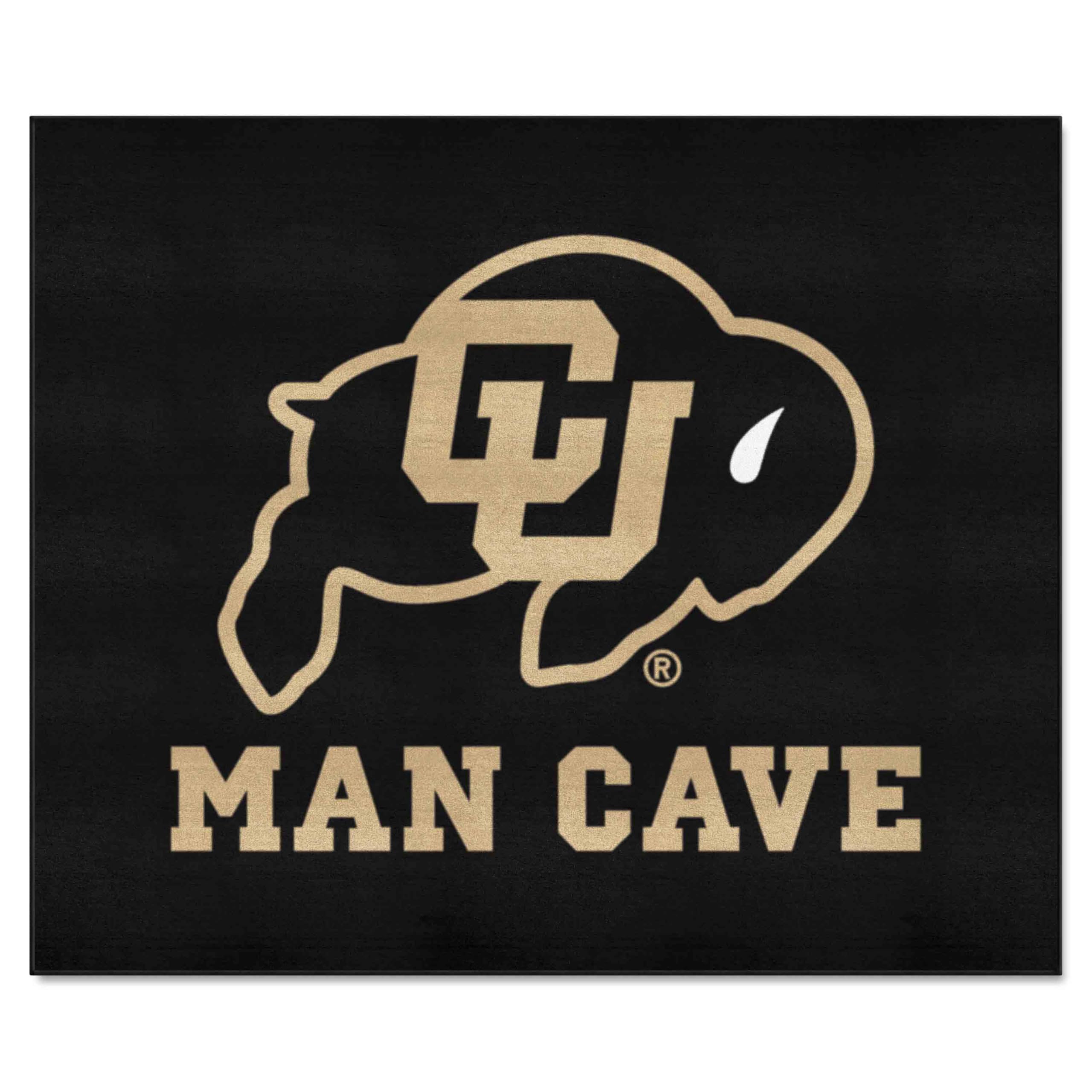 FANMATS NCAA Unisex-Adult Modern College Team Logo Floor Mat – Durable Non-Slip Rug for Dorm Room, Game Day Decor & Sports Fan Gifts