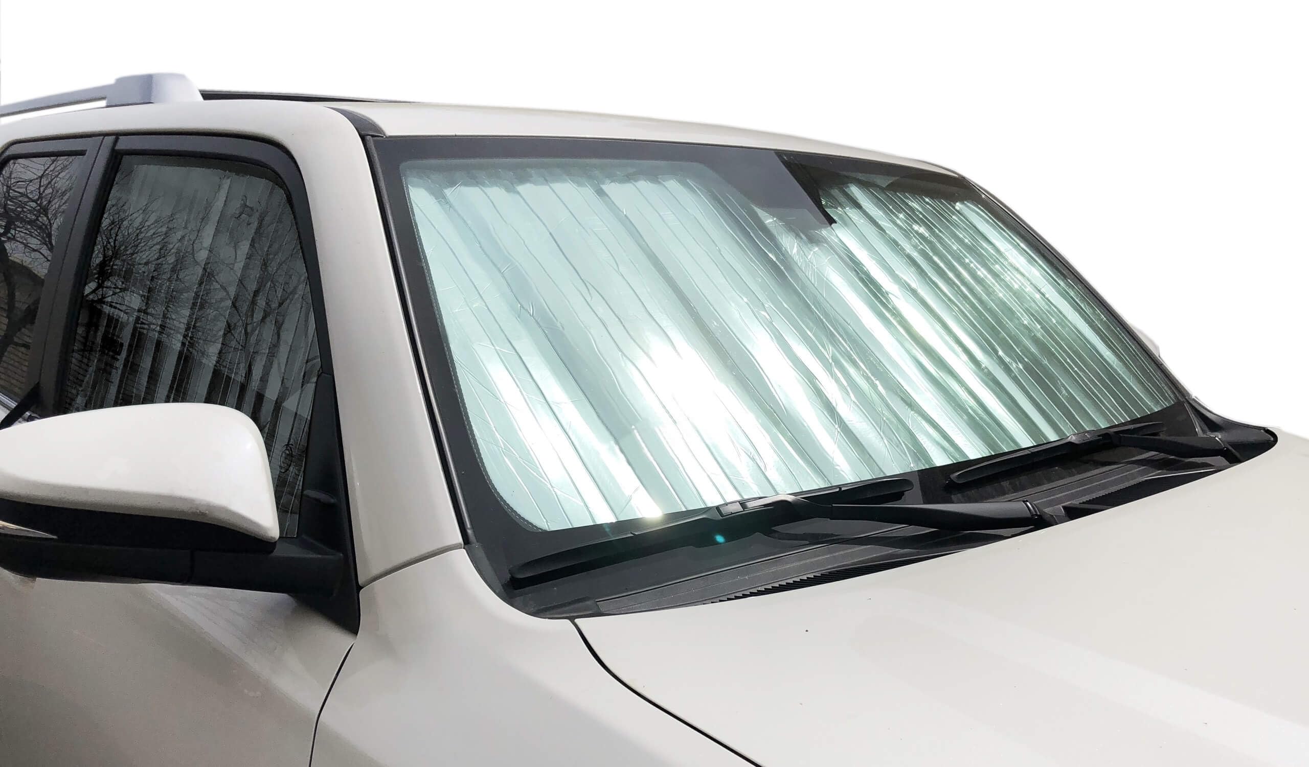 Custom-Fit HeatShield Windshield Sun Shade for Mercedes-Benz E-Class (S212) Wagon 2010-2016 | UV Protection & Heat Blocking | Silver Series | Perfect for Parking & Summer Protection