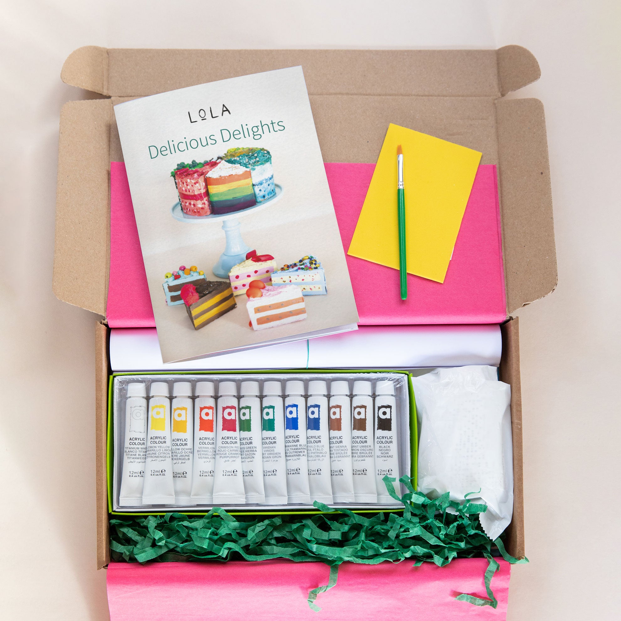 LoLA Delicious Delights Art Box - Premium Chocolate Gift Set for Birthdays, Anniversaries & Holidays | Perfect for Gifting, Parties & Special Occasions